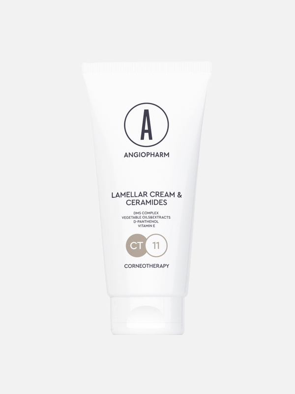 Ламеллярный крем с церамидами Lamellar Cream & Ceramides, Ангиофарм, 200 мл