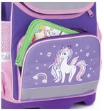 Ранец ЮНЛАНДИЯ WISE для начальной школы, Unicorn power, 37х29х15 см, 228817
