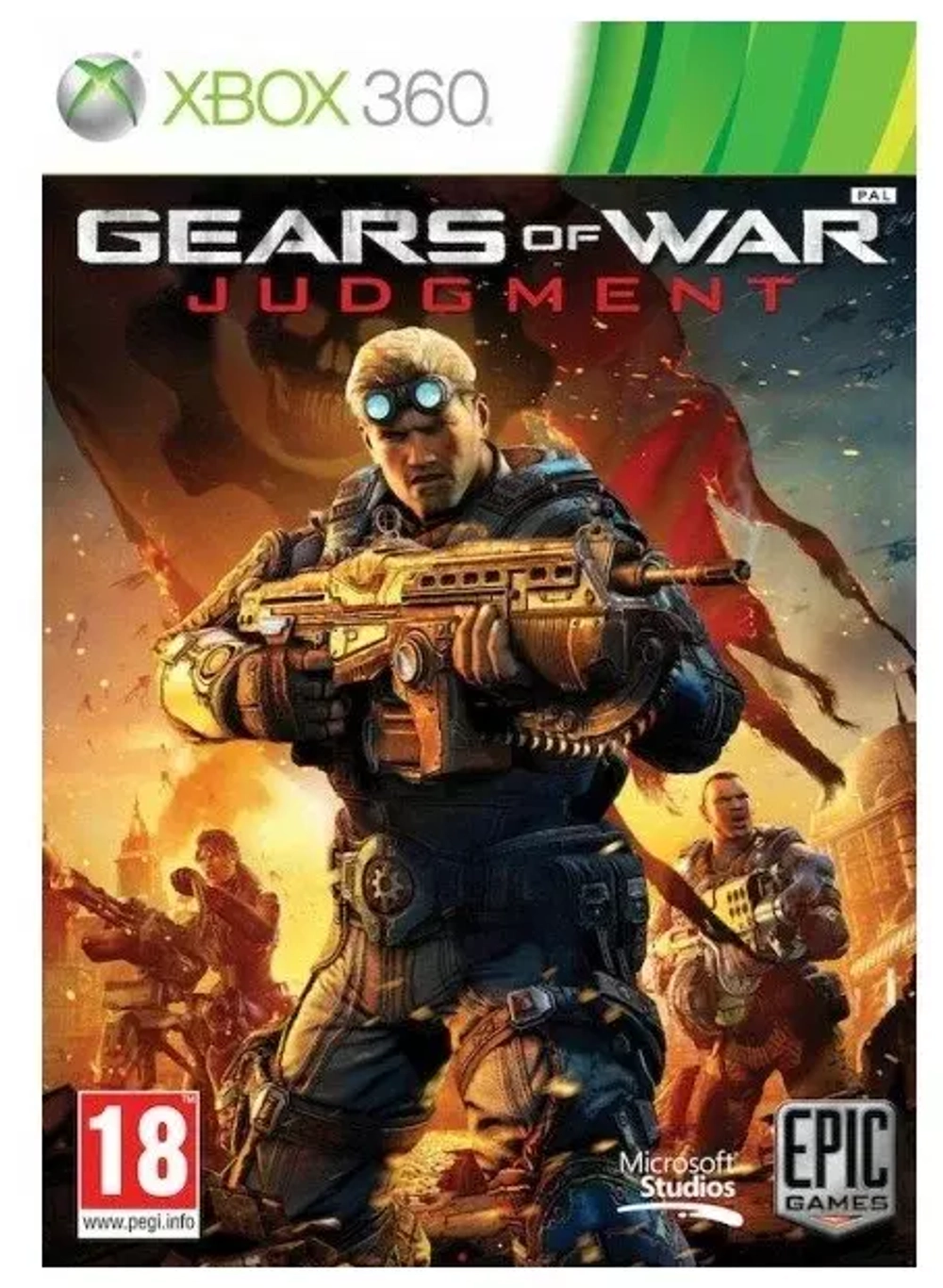 GEARS OF WAR JUDGMENT Xbox 360 Б/У