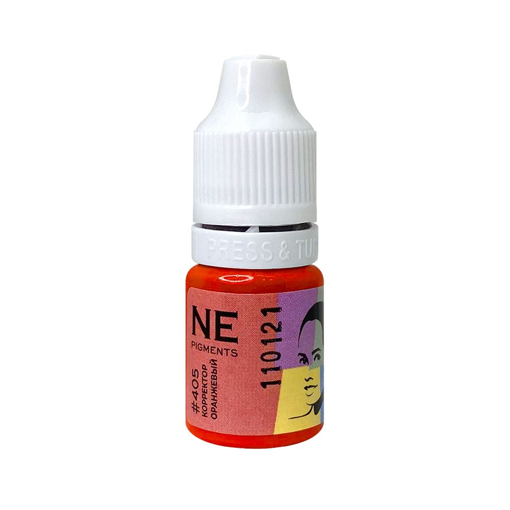 Пигмент Ne Pigment Оранжевый #405, 7 мл.