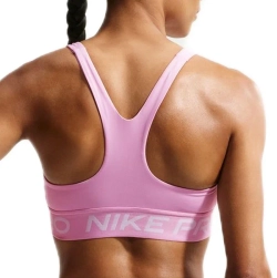 Теннисный бюстгальтер Nike Pro 365 Light Support Non Padded Sports - pink rise/white