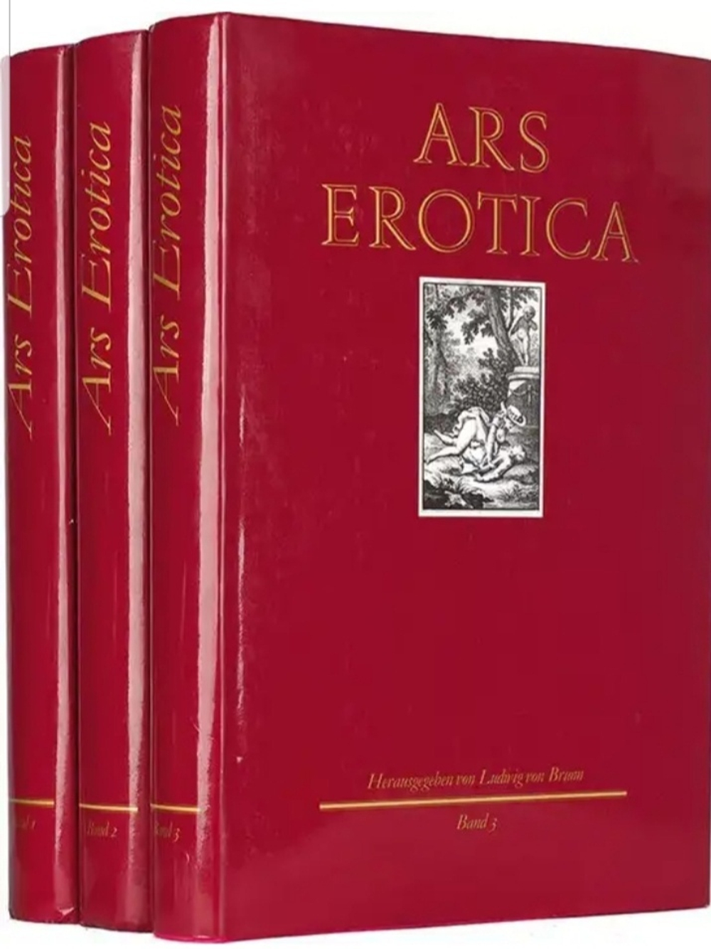 Ludwig von Brunn. History of Ars Erotica / Эротика. История искусств (комплект из 3 книг).