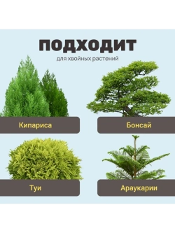 Органический грунт для кипарисов и хвойных растений 5 л