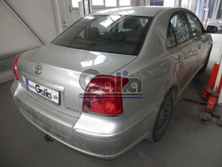 Фаркоп оцинкованный Galia T066A для Toyota Avensis седан/лифтбек 2003-2009(паспорт и сертификат в комплекте)(без электрики)