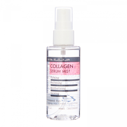 DERMA FACTORY COLLAGEN SERUM MIST Увлажняющая сыворотка-мист для лица с коллагеном 80мл