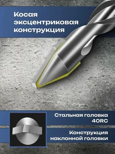 Сверло по металлу с шестигранным хвостовиком 6 мм