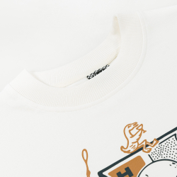 Лонгслив HAIDED EXCEPTIONAL Ecru