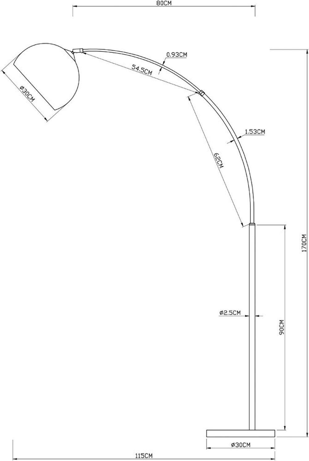 Торшер Arte Lamp