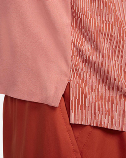 Теннисное поло Nike Dri-Fit Adventage Slam RG Tennis Polo - pink quartz/rust factor/black