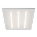 Светильник ОФИС ДВО01-002 27Вт 4000К IP40 Микропризма 3300лм 595х595х40мм WOLTA PRO