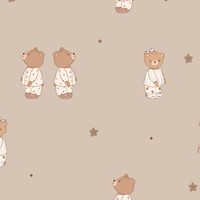 Мишки малышки корица