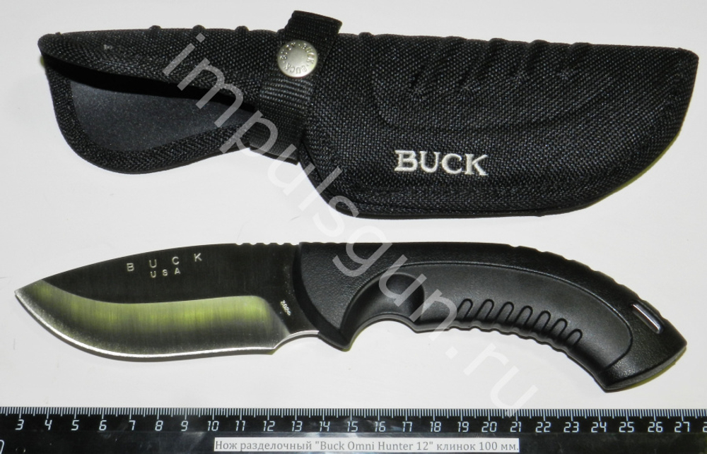 Нож разделочный Buck Omni Hunter 12 клинок 100 мм. 0392BKS-B