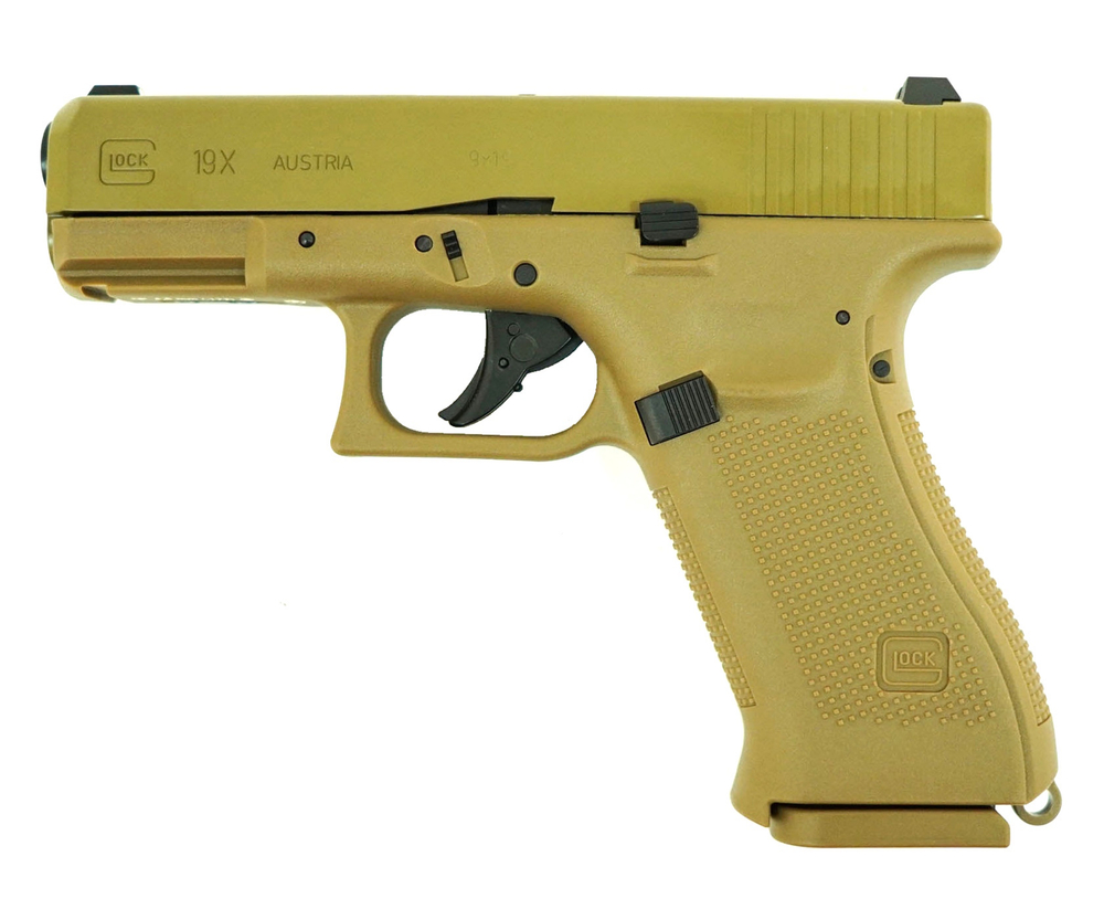 Пневматический пистолет Umarex Glock 19X Tan (blowback, BB)