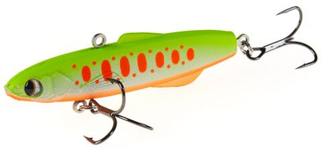 Воблер вертикальный Lucky John HotDog VIB 80, цвет 023