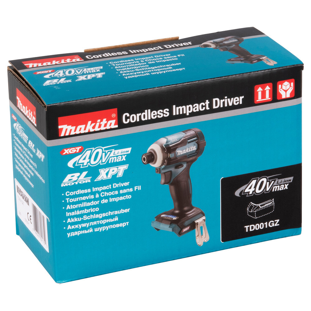 Шуруповерт аккумуляторный ударный Makita TD001GZ XGT