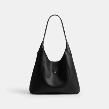 COACH СУМКА ЧЕРЕЗ ПЛЕЧО BROOKLYN 34, ЧЕРНЫЙ