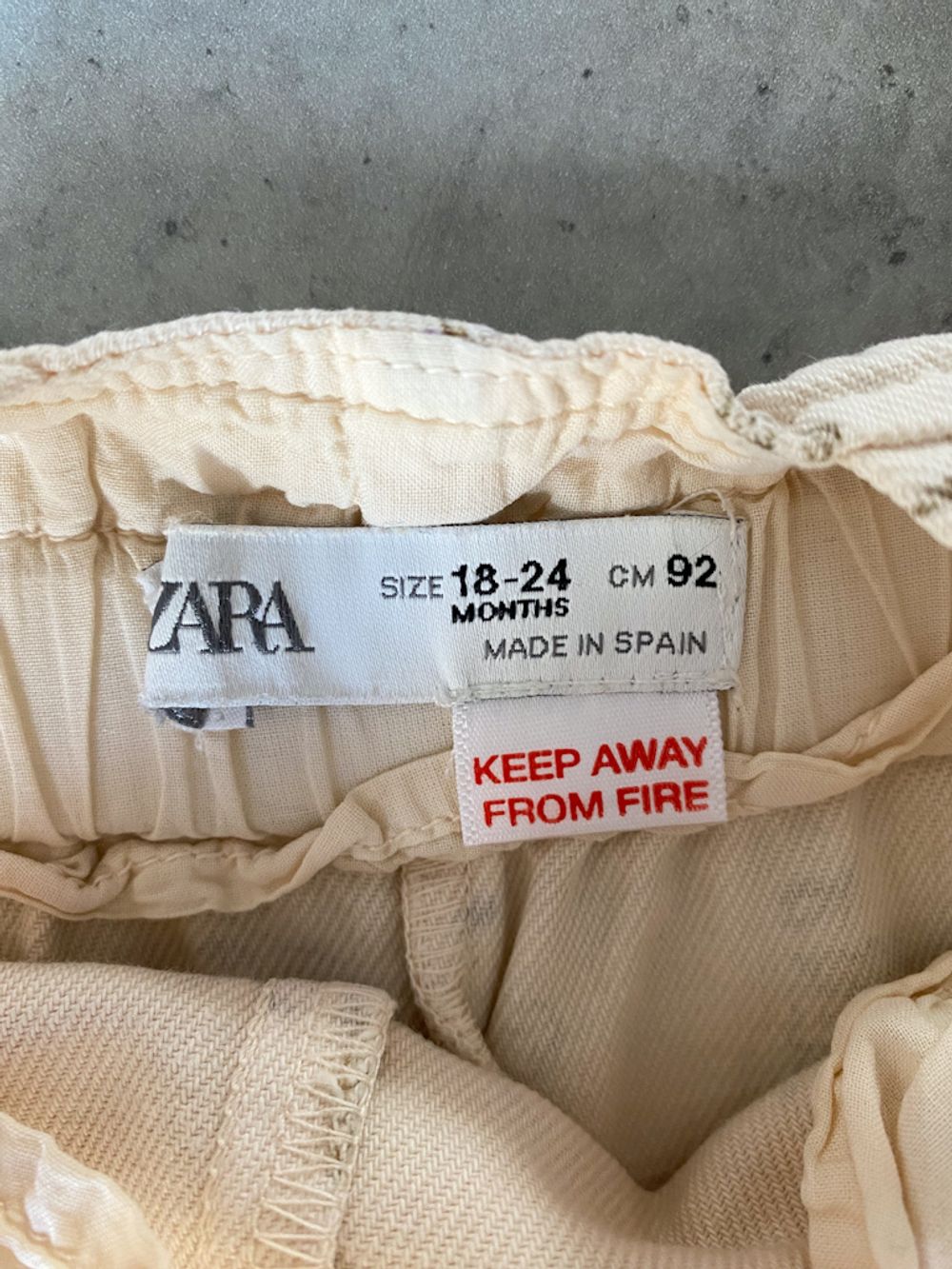 Хлопковый комбинезон Zara, 92