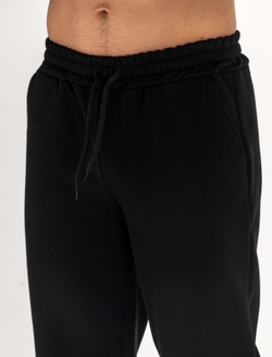 Костюм мужской спортивный теплый. Черный