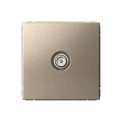 ARTGALLERY TV РОЗЕТКА проходная 4DB, механизм, ШАМПАНЬ