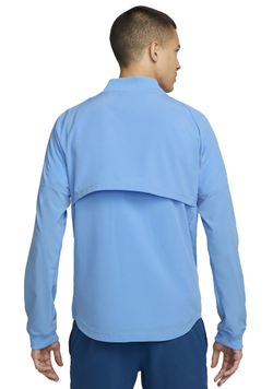 Мужская теннисная кофта Nike Court Dri-Fit Rafa Jacket - небесный
