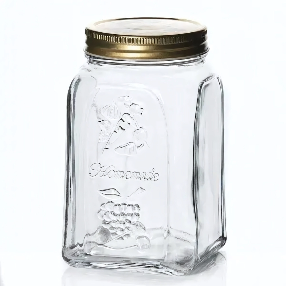 Банка с металлической крышкой ХОММЕЙД 1000 мл