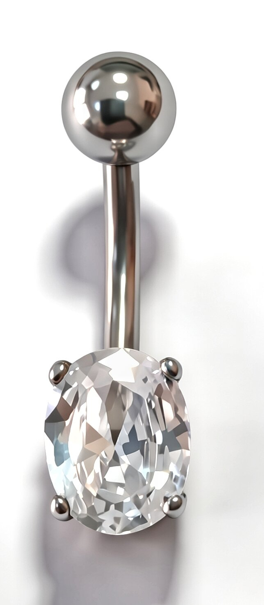 Ювелирный пирсинг из серебра 925 пробы