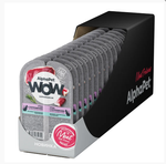 Влажный полнорационный корм для кошек AlphaPet WOW (АльфаПет) индейка ломтики в соусе для стерилизованных кошек, 80гр. В комплекте 15 шт