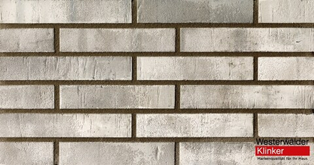 Плитка клинкерная фасадная Westerwalder Klinker Prestige WK1310 Grau, 290х52х10 мм