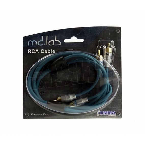 Межб. кабель MD.Lab MDC-RCA-C1 1м