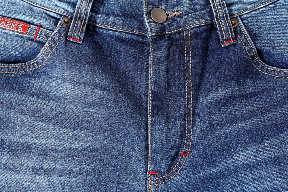 Python Strong Stretch Regular Fit / Синий