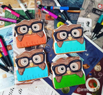 Сова №11 С линейкой