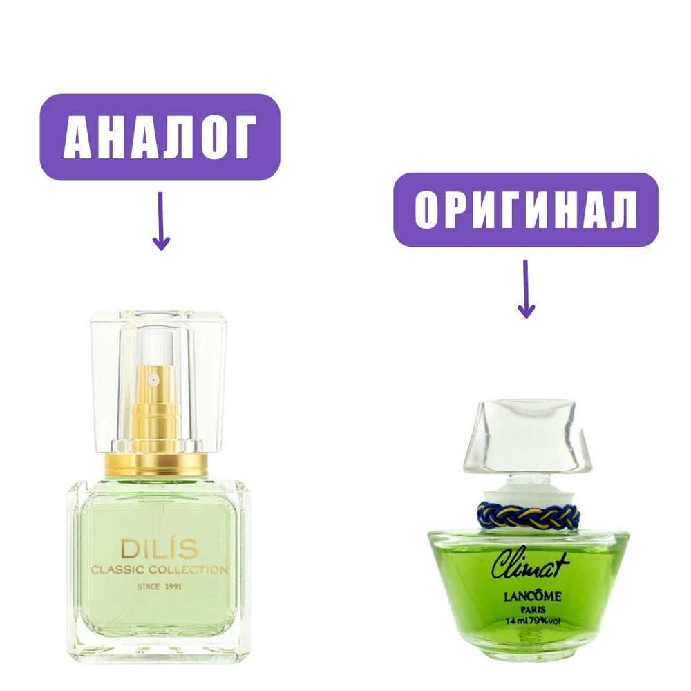 DILIS PARFUM Classic Collection № 1 духи  30ml lady (Climat) марк