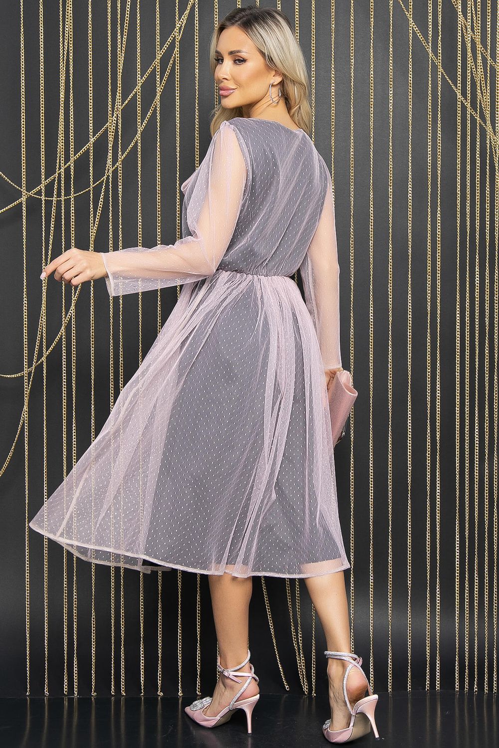 Платье Алиса (розовое) П11895 LT Collection