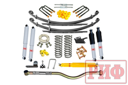 Лифт-комплект газовый УАЗ Патриот лифт 50 мм средний РИФ
