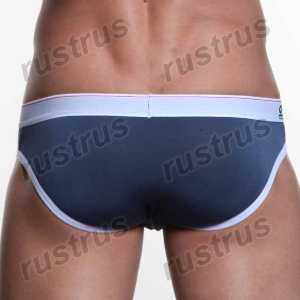 Мужские трусы брифы синие WANGJIANG WG00006
