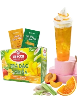 Вьетнамский чай со вкусом персик-апельсин-лемонграсс 275 г