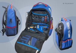 KING TONY (87723B) Рюкзак №2, 22 л, для инструмента с логотипом бренда