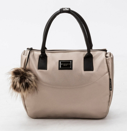 Детская коляска Adamex Lumi Air Deluxe 2 в 1 L-SM06 (БЕЖЕВАЯ ПЕРЛ. КОЖА)