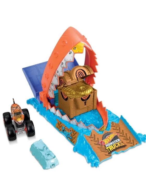 Трек Хот Вилс Monster Trucks Сокрушители арены Монстр Трак