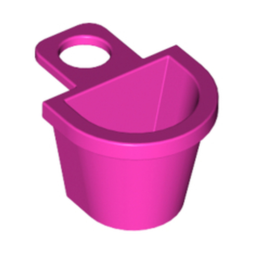 Корзинка на спину 4523 Dark Pink