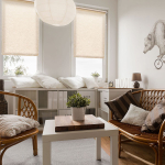 Рулонная штора Венеция, 170х140 см, шир.крепл. 144 см, крем, СРШ-03-29502