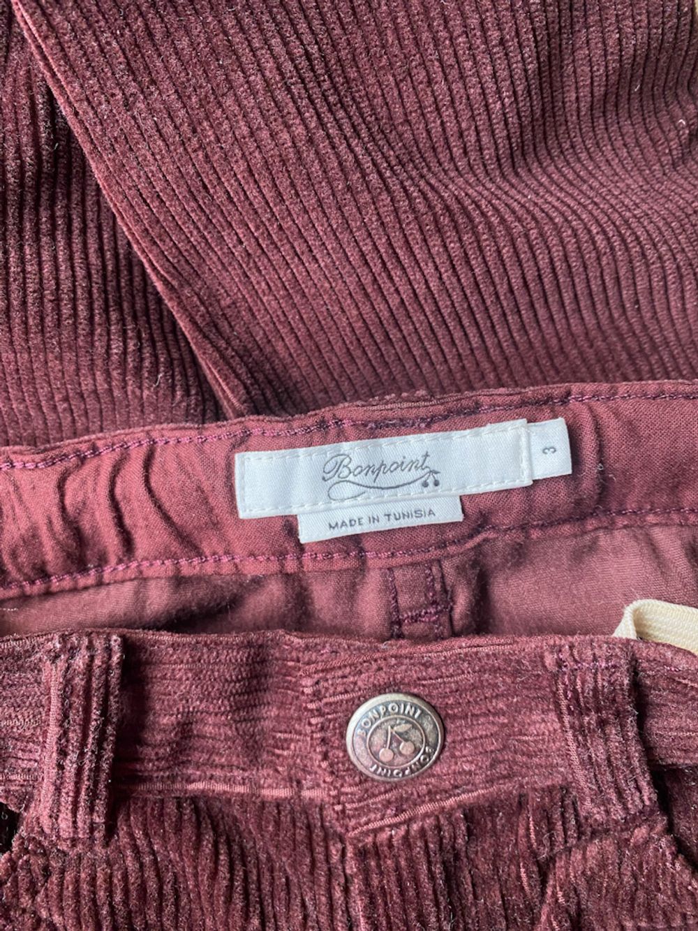 Вельветовые брюки  Bonpoint, 98