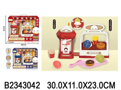 Набор кафе мороженое, коробка HY764-E