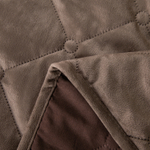 Велюровое покрывало ромб OVF041, размер 240*260, наволочки 50-70 2 шт