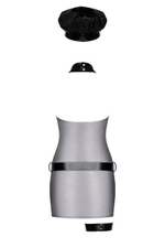 Игровой костюм "Police Dress" SM (42-44) (Цвет: черный, серый)