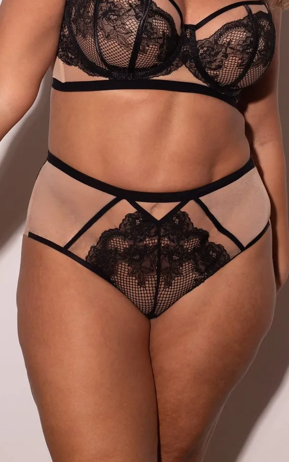 BELINDA BLACK Трусы высокие