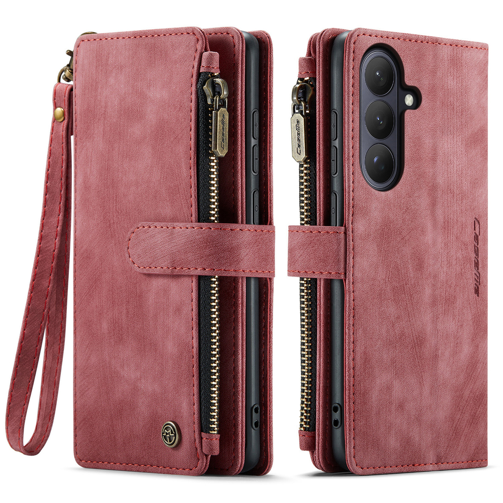 Многофункциональный чехол-кошелек CaseMe 3 in 1 Matte Wallet для Samsung Galaxy S26