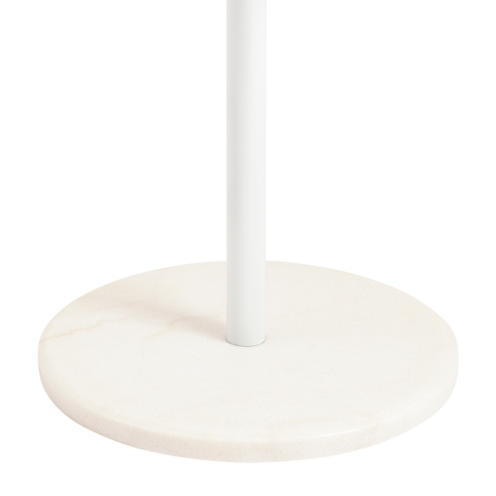 Вешалка напольная marias, 173 см, белый мрамор/натуральное дерево