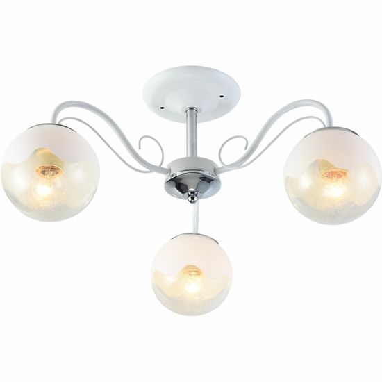 Люстра потолочная Reluce E27 01326-0.3-03 WH+CR