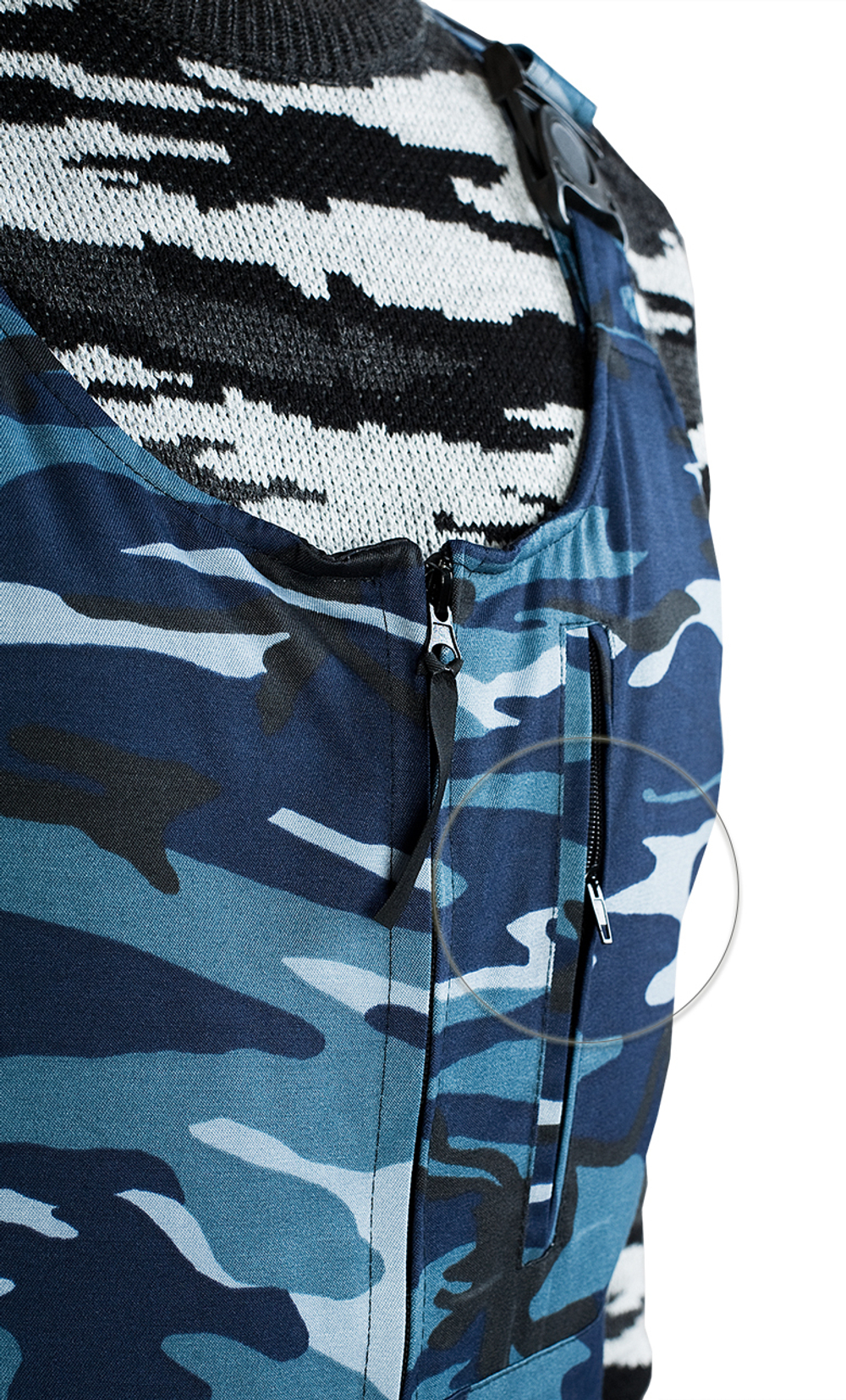 Полукомбинезон утепленный тк.Могилев серый КМФ